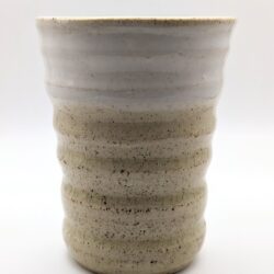 Artisan Speckled Ceramic Vase - Handmade Decorative Piece